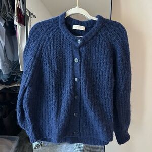 Sezane Emile Sweater in Navy